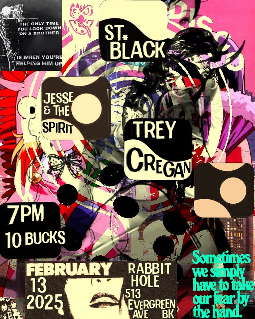 Event cover for St. Black, Jesse & The Spirit, and Trey Cregan