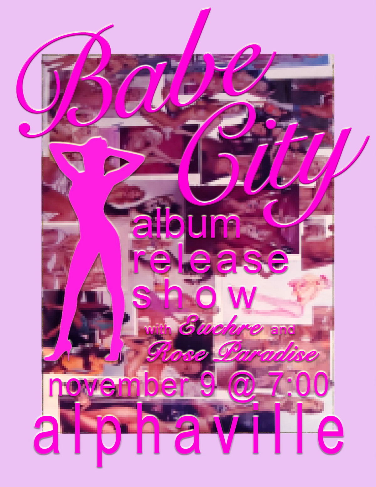 Babe City Album Release Show with Euchre and Rose Paradise