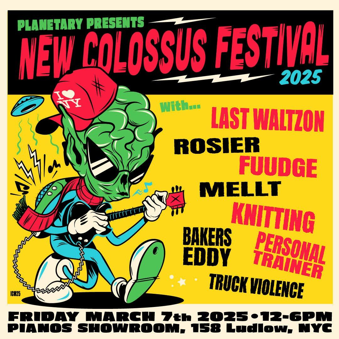 Planetary Presents: Last Waltzon, Rosier, Fuudge, Mellt, Knitting, Bakers Eddy, Personal Trainer, and Truck Violence