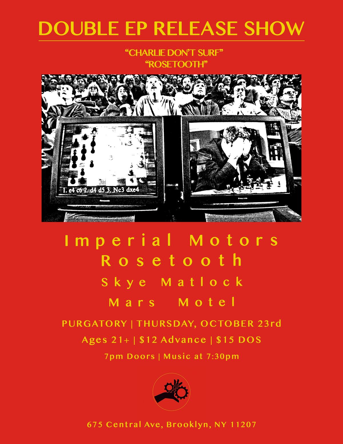 Imperial Motors, Rosetooth, Skye Matlock, and Mars Motel