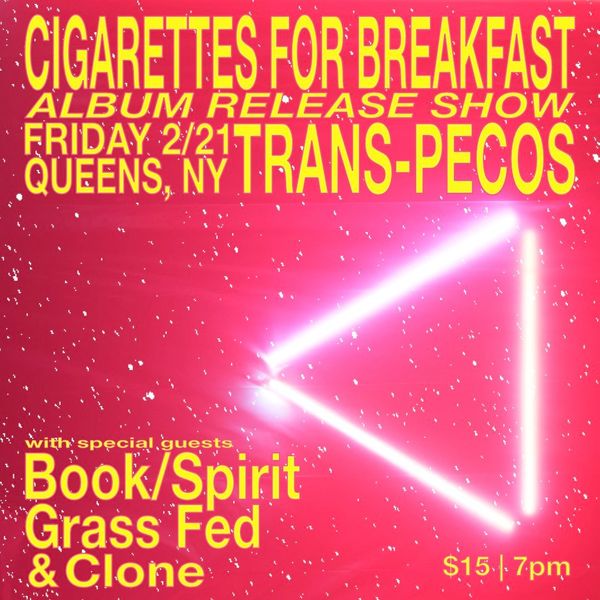 Cigarettes For Breakfast with Book/Spirit, Grass Fed, and Clone