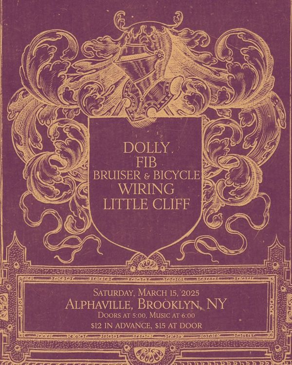 Dolly, Fib, Bruiser & Bicycle, Wiring, and Little Cliff