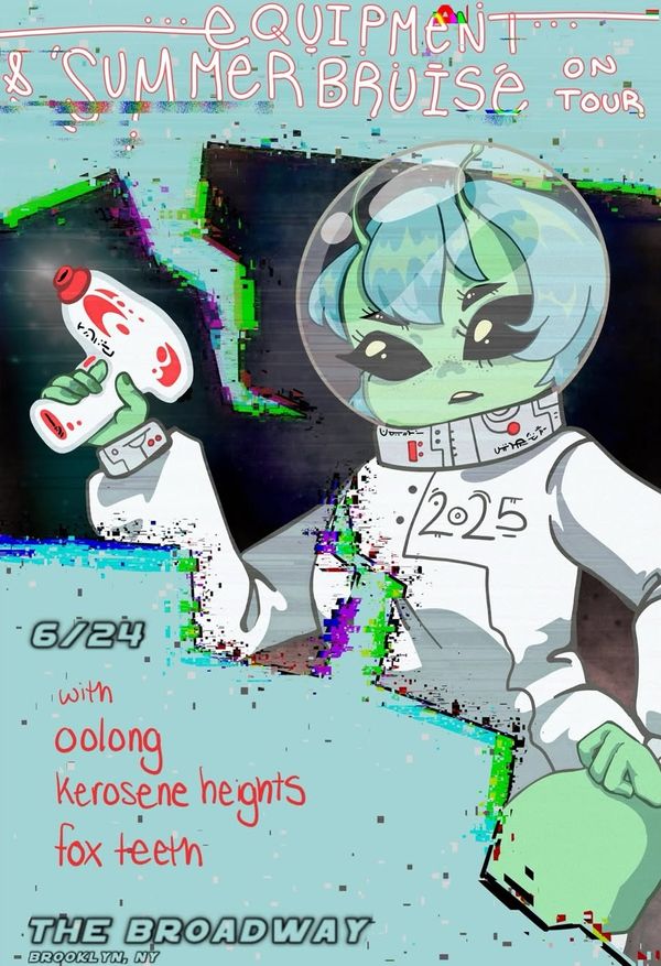 Equipment, Summerbruise, Oolong, Kerosene Heights, and Fox Teeth