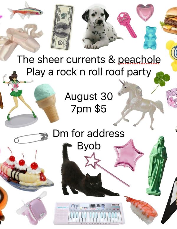 Roof Party with The Sheer Currents and Peachole