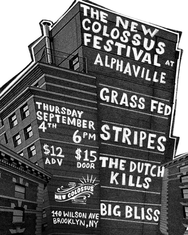 GRASS FED, Stripes, The Dutch Kills, and Big Bliss