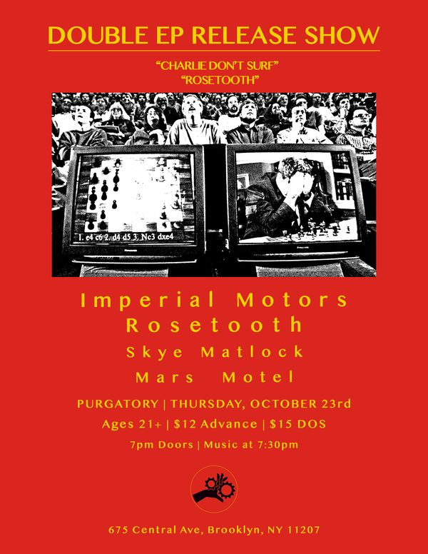 Imperial Motors, Rosetooth, Skye Matlock, and Mars Motel