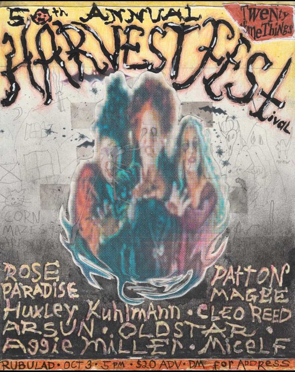 Rose Paradise, Patton Magee, Huxley Kuhlmann, Cleo Reed, Arsun, Oldster, Aggie Miller, and Myself